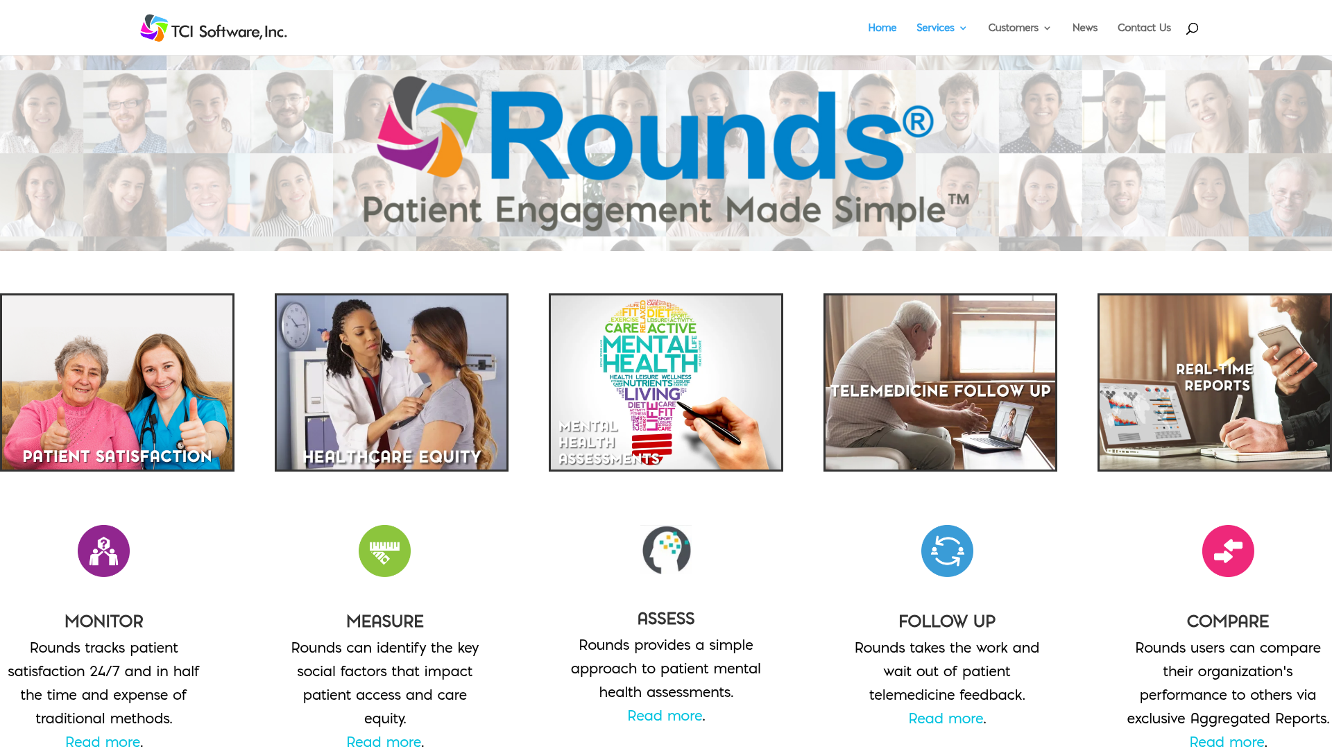 TCI Software website screenshot